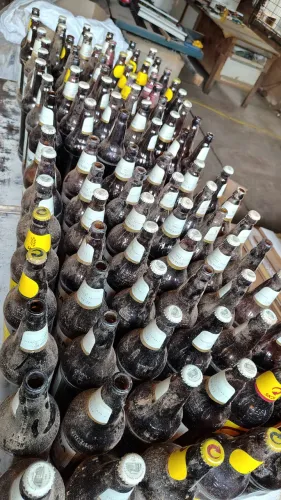 Garrafas para cerveja de 900 ml somente as garrafas valor unitário r$ 2