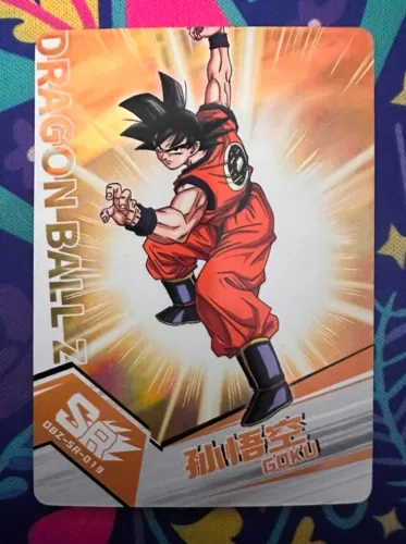Carta SR Goku Dragon Ball Z