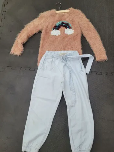 Conjunto infantil calça e blusa 4 anos