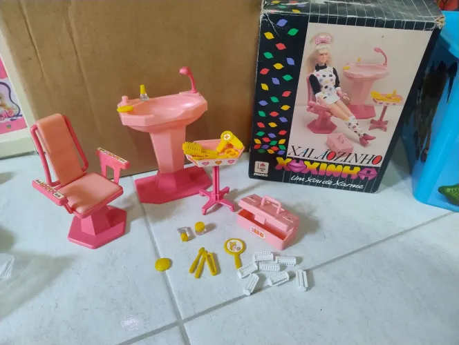 Brinquedo antigo Salão da Xuxinha  