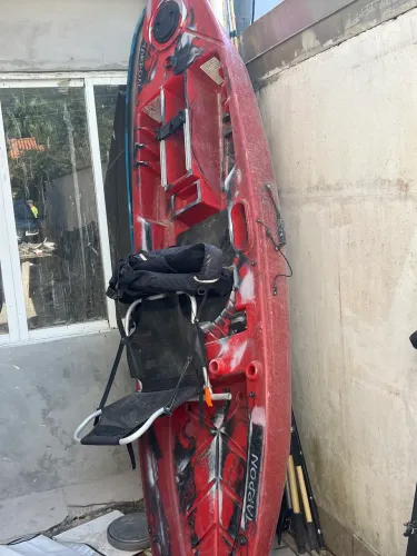 Caiaque trampo mais pedal e acessórios 