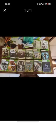 lote de jogos Xbox 360