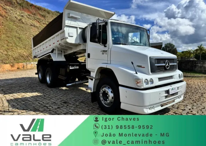 MB 1620 eletrônico caçamba 6x2