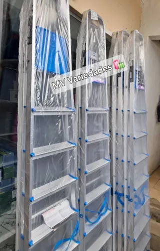 Escadas de alumínio 8 degraus 