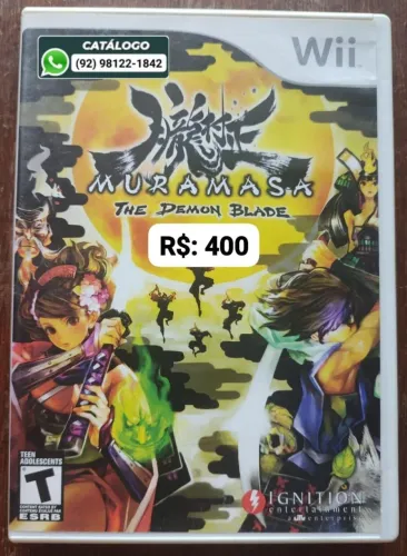 Muramasa The Demon Blade = R$: 400