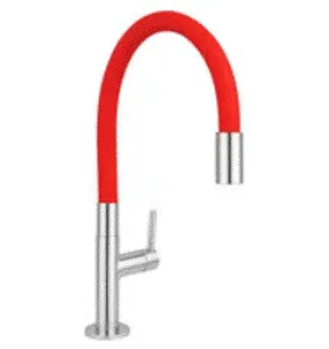 TORNEIRA COZINHA FLEXIVEL VERMELHO FOSCO - BANCADA