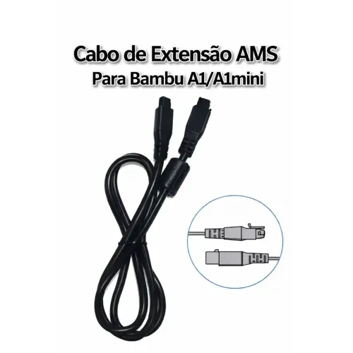 Cabo Extensão AMS Lite Bambu Lab - 1m