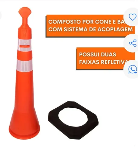 CONE DE SINALIZAÇÃO