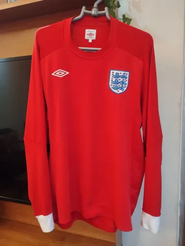 Umbro Camiseta de Manga Comprida England Away 10/11