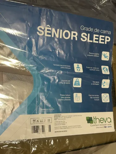 Grade de Cama de Segurança - Proteção para Bebês e Idosos