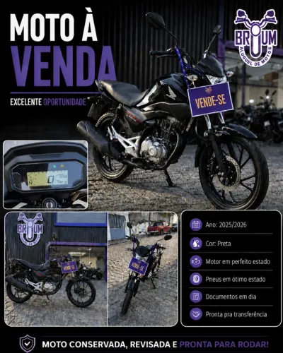 HONDA CG START 160 ANO 2026
