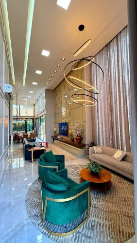 EXCLUSIVIDADE NO CONDOMÍNIO DO LAGO 4 SUÍTES PLENAS, MOBILIADO E DECORADO