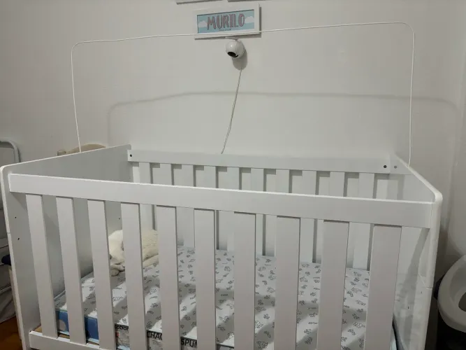 Berço americano 3 em 1 branco