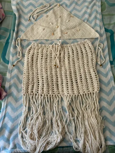 Conjunto de crochê 