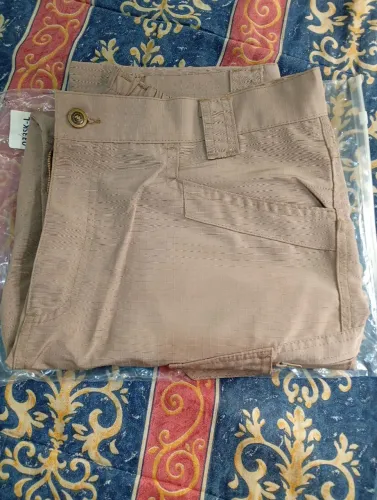Calça Tática Tam L : cor: BEGE