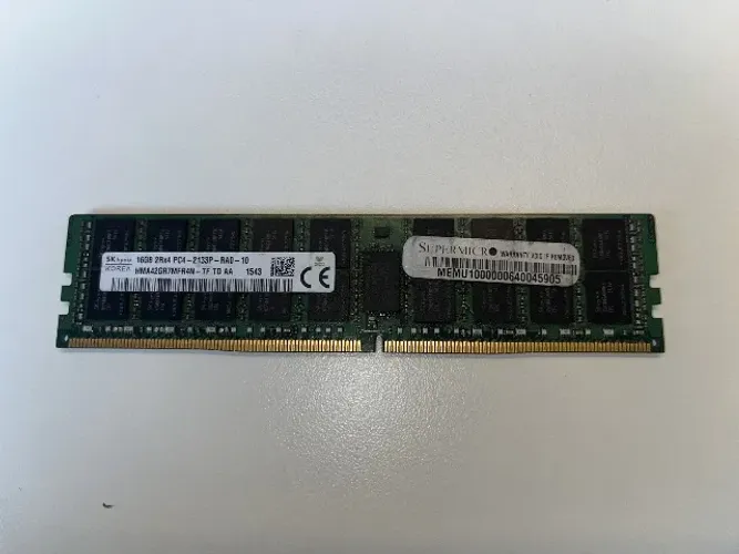 Memória 16GB DDR4 ECC SK Hynix 2133MHz PC4-2133P 2Rx4 Compatível Kit Xeon
