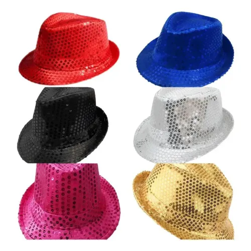 Chapéu Carnaval ou Festa com Lantejoula