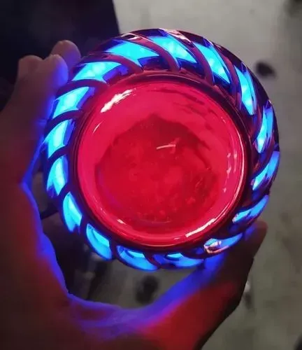 FAROL DE LED OLHO DE ANJO PARA MOTO... (USADO