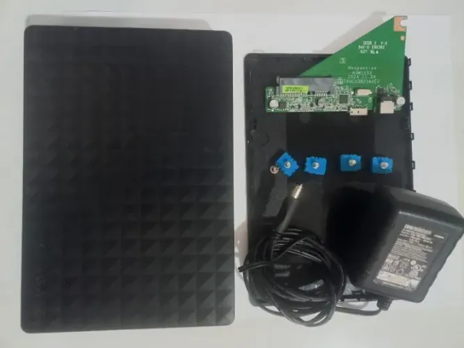 Case HD externo Seagate Expansion Original para HD 3.5 até 5TB USB 3.0 - Ótimo Estado