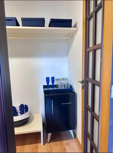 Frigobar Brastemp Vintage Cores Preto