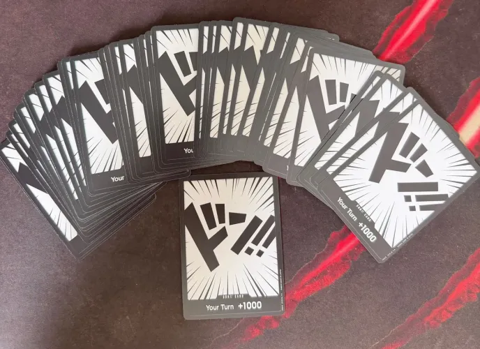 Cartas one piece DON - 40 unidades iguais