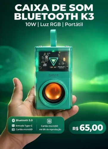 Mini caixa de som