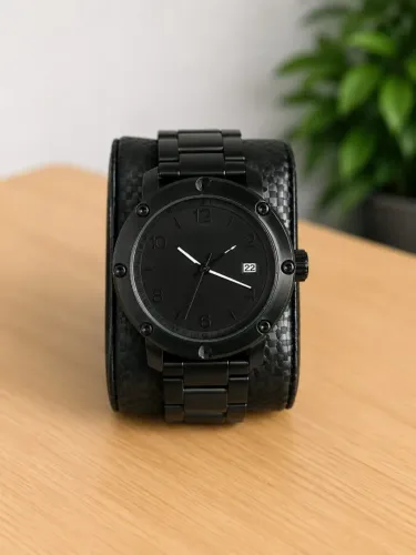 ? Relógio Masculino All Black - Elegância e Estilo Minimalista