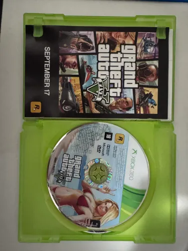 GTA Xbox 360 Original - GTA V + San Andreas + GTA IV Complete Edition