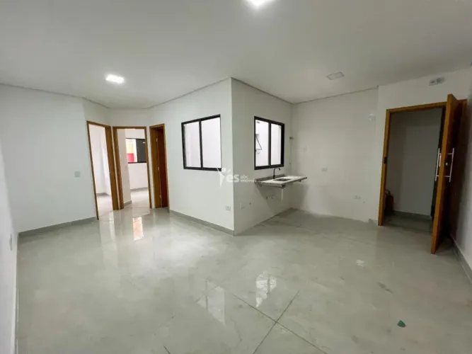 Cobertura à Venda na Vila América 88m², 2 Dormitórios, Lavabo, Estrutura para Cozinha e E
