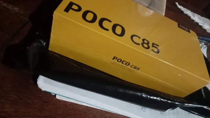 POCO C85 256GB PRETO LACRADO