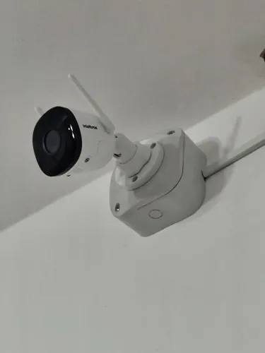 Câmera Intelbras + Instalação completa e cartão