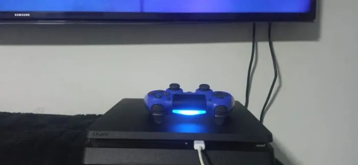 Ps4 Slim, 18 Jogos, Controle, Parcelo, Aceito troca
