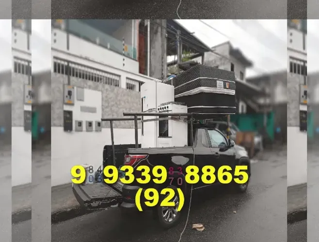 frete geladeira e sofá com rapidez
