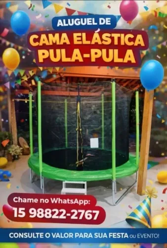 CAMA ELÁSTICA/PULA PULA