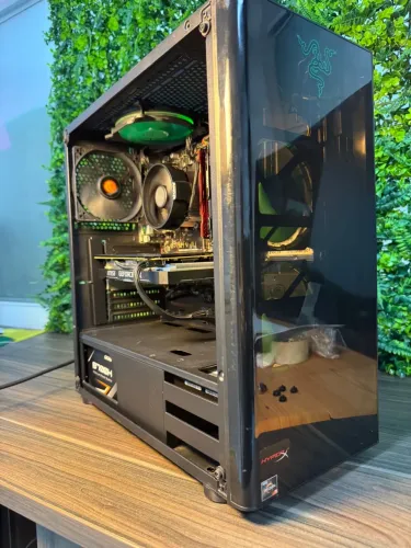 PC Gamer AMD RYZEN 5 2600X 3.60 GHZ  m RTX 2060 6GB 1 TB HD 240GB SSD 16GB DDR4 