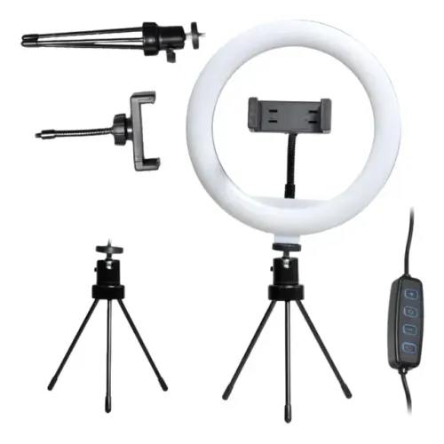 Ring Led para lives, vlogs e gravações diversas