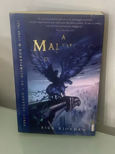 Livro A Maldição do Titã - Rick Riordan