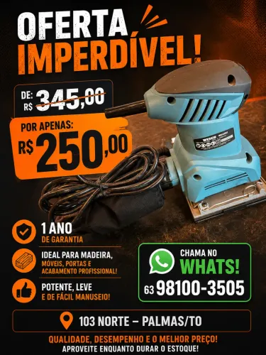 Lixadeira wesco (Nova) LOJA