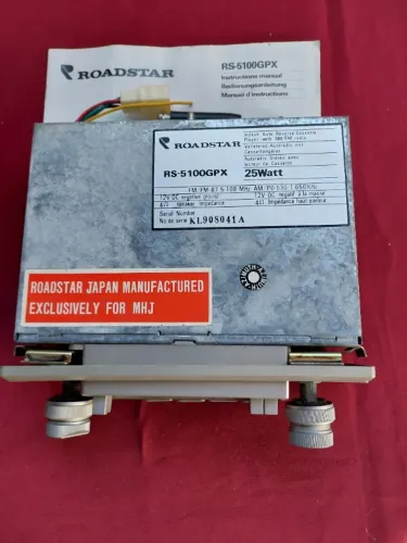 TOCA FITAS ROADSTAR RS-5100GPX
