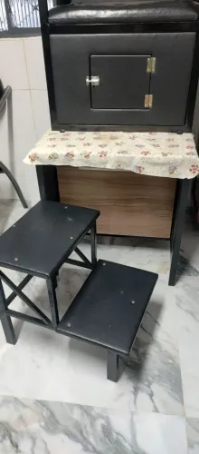 Cardeirão de manicure com escada 