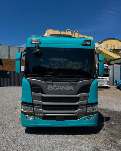 Scania p320 8x2, 2024, verde, automático 