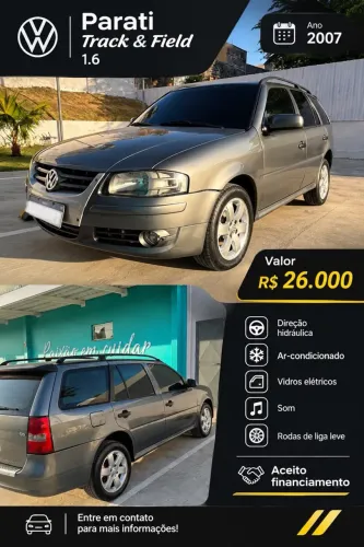 Volkswagen Parati 1.6mi/1.6mi City/t.field T.flex 2007