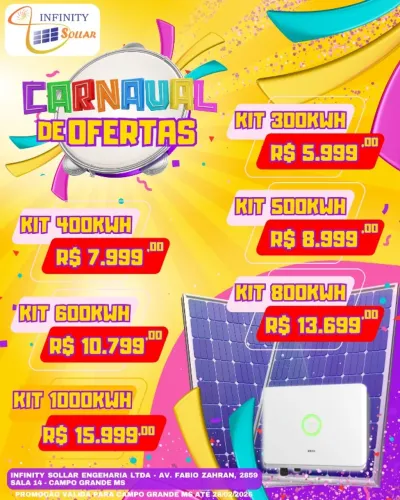 ENERGIA SOLAR COM MELHOR VALOR, VOCÊ ENCONTRA AQUI.