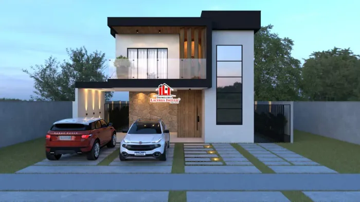 ALPHAVILLE MANAUS 4, CASA DUPLEX 5 SUITES - SENDO 1 MASTER, 328M² EDIFICADO, ENERGIA SOLAR