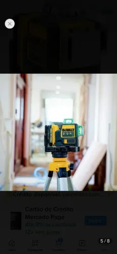 Nível Laser Dewalt Dw089LG 12v Max Linha Verde 3x360