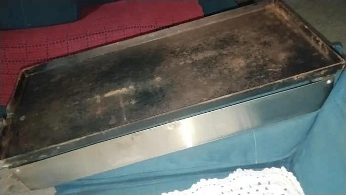 Vendo chapa de hambúrguer