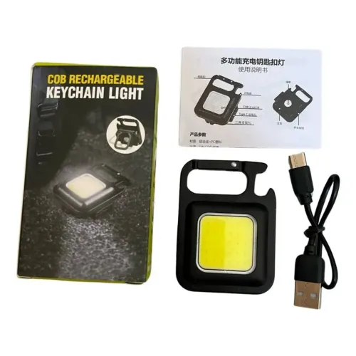 Lanterna mini refletor Led pesca camping