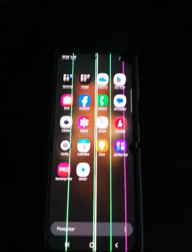 Celular dobrável barbada