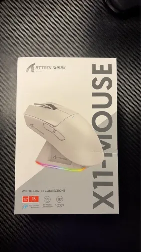 Mouse Gamer Attack Shark X11 - Novo Lacrado