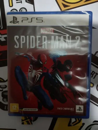 Spider-man 2 PS5 novo lacrado faço Olx pay